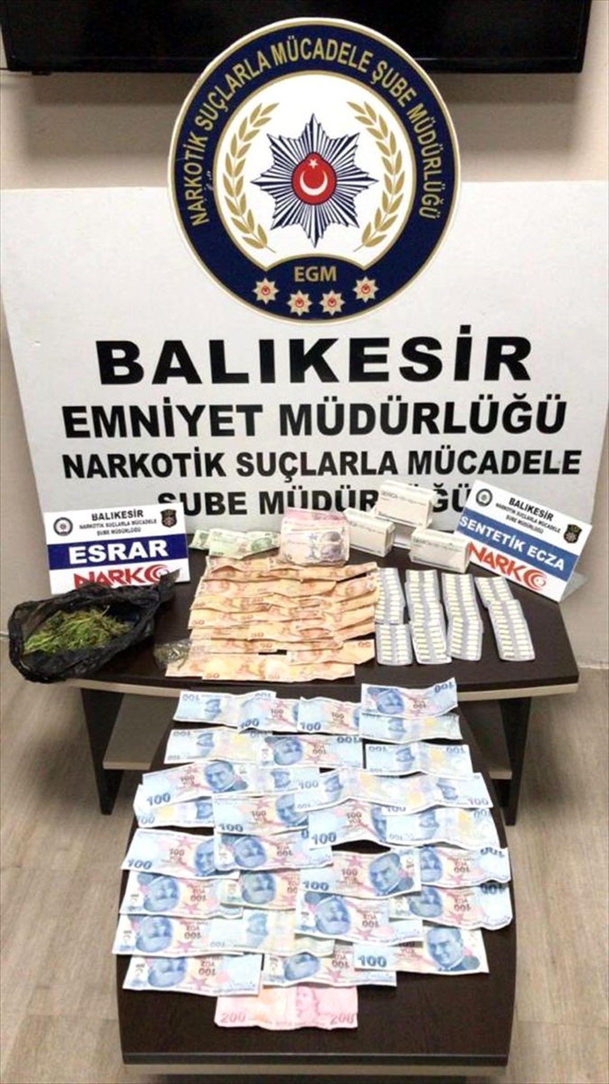 Balıkesir\'de uyuşturucu operasyonu