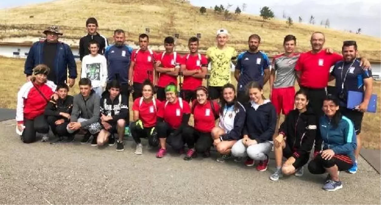 Biathlon\'da ıbu eğitim kampı erzurum\'da devam ediyor