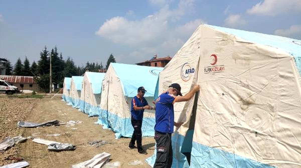 Bozkurt ve çardak \'afet bölgesi\' ilan edildi