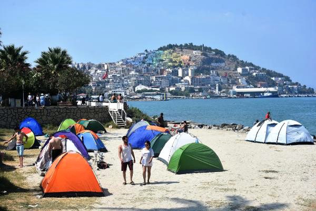 Bu yaz tatilcilerin yeni trendi \'çadır turizmi\' oldu