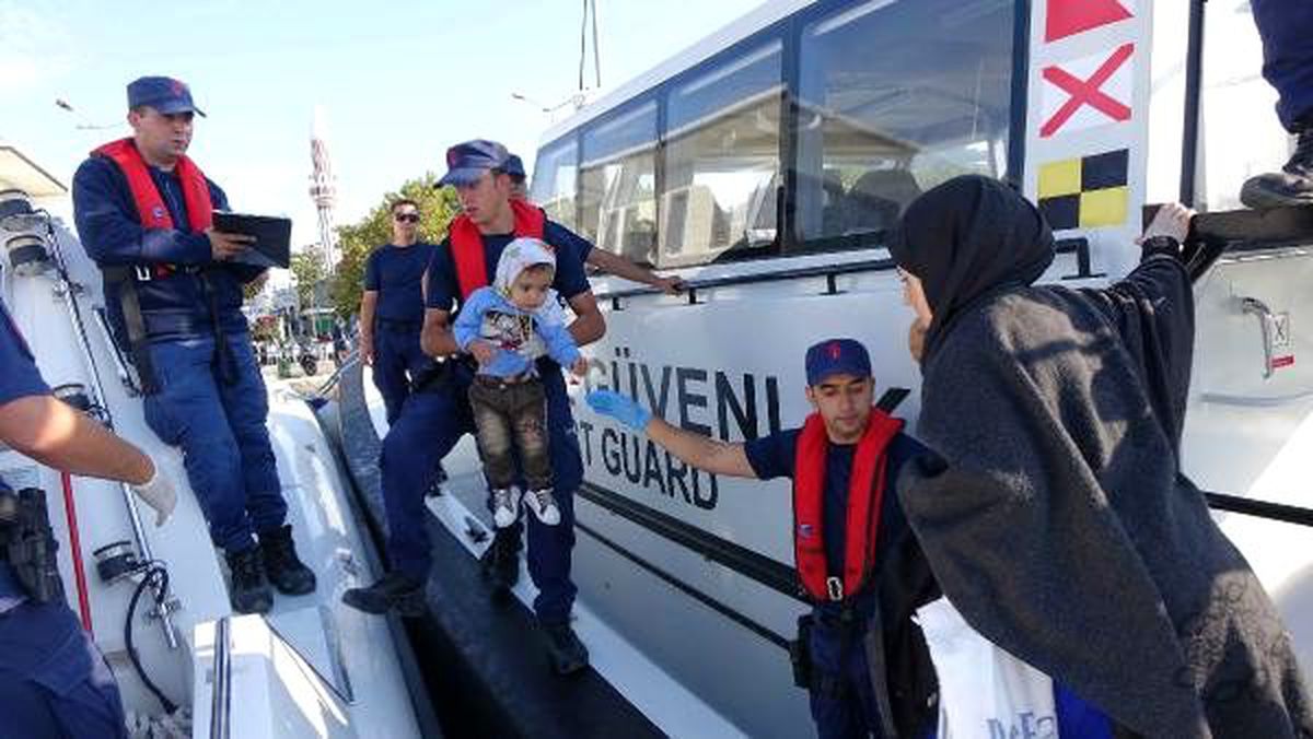 Çanakkale\'de 140 kaçak göçmen yakalandı