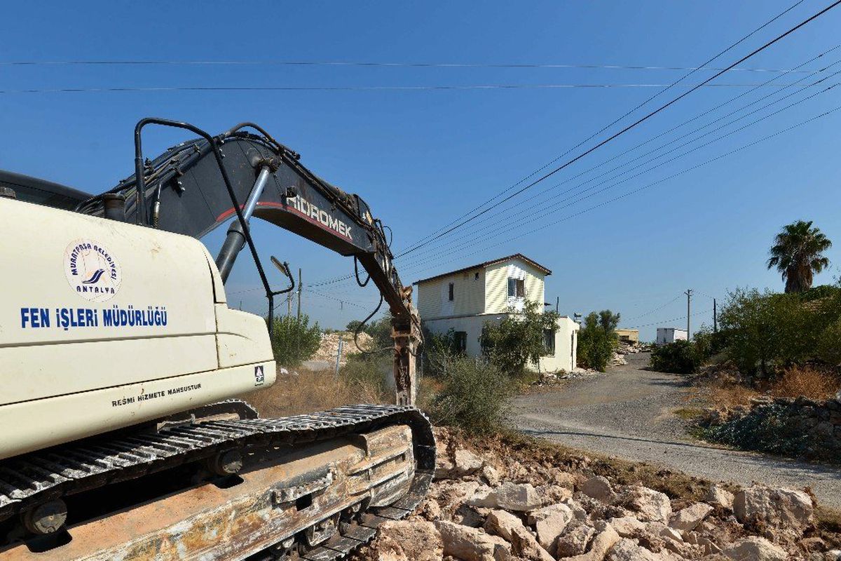 Ermenek\'e yeni yollar açılması için çalışmalara başlandı