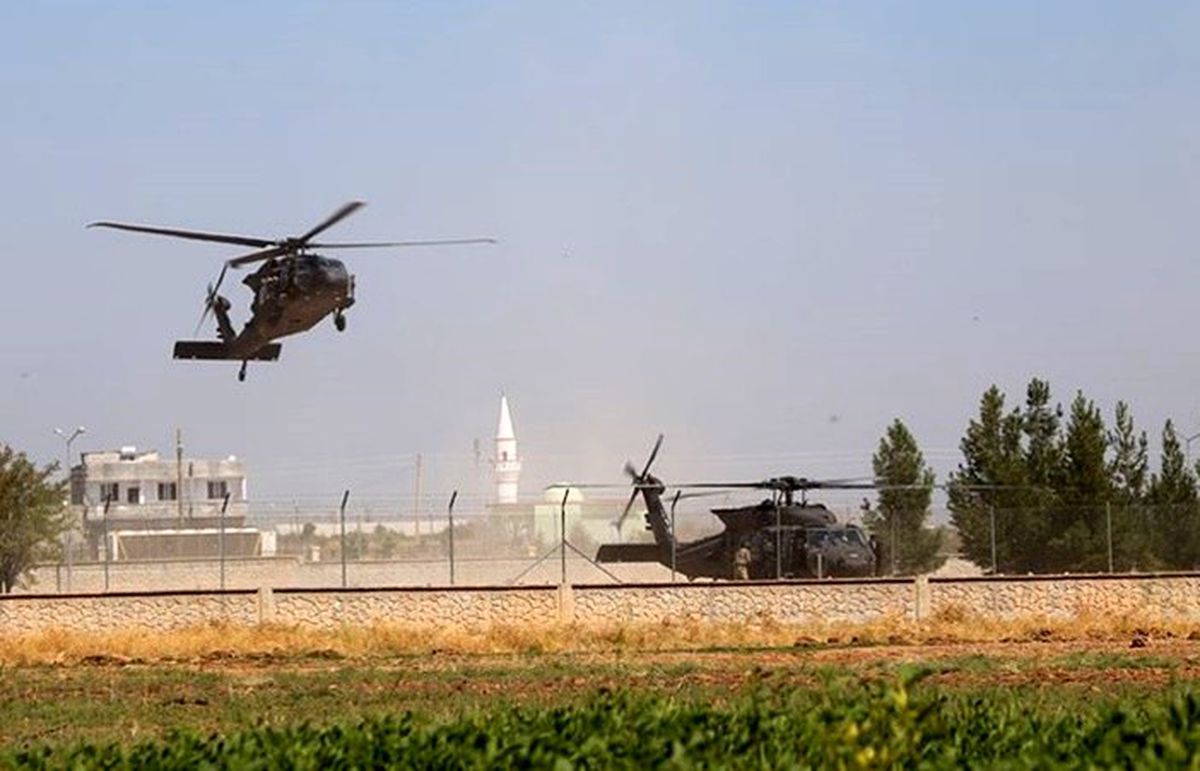 Fırat\'ın doğusunda dördüncü ortak helikopter uçuşu