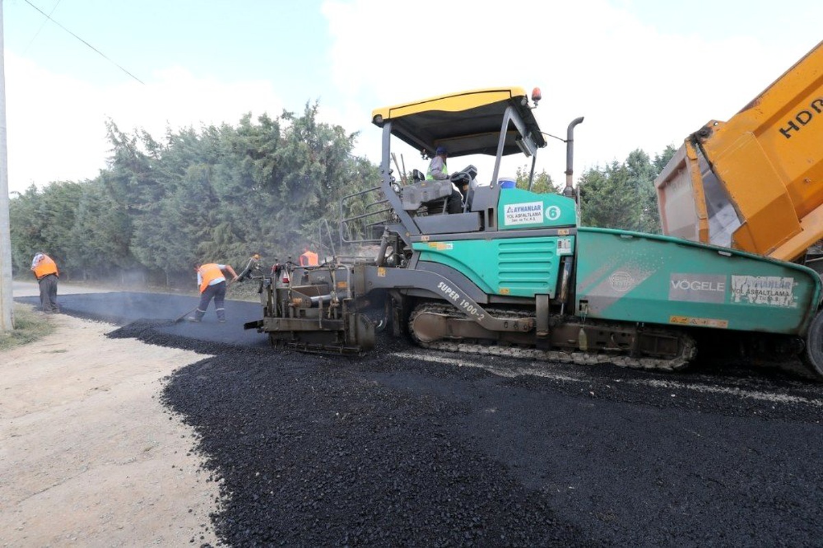 Gebze\'nin yolları kışa hazırlanıyor