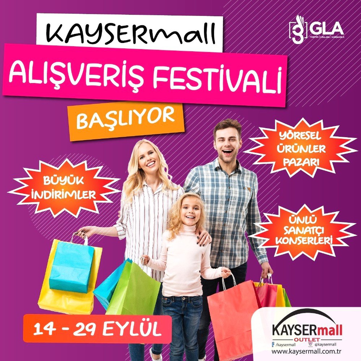 KAYSERmall\'dan Sonbahar Alışveriş Festivali