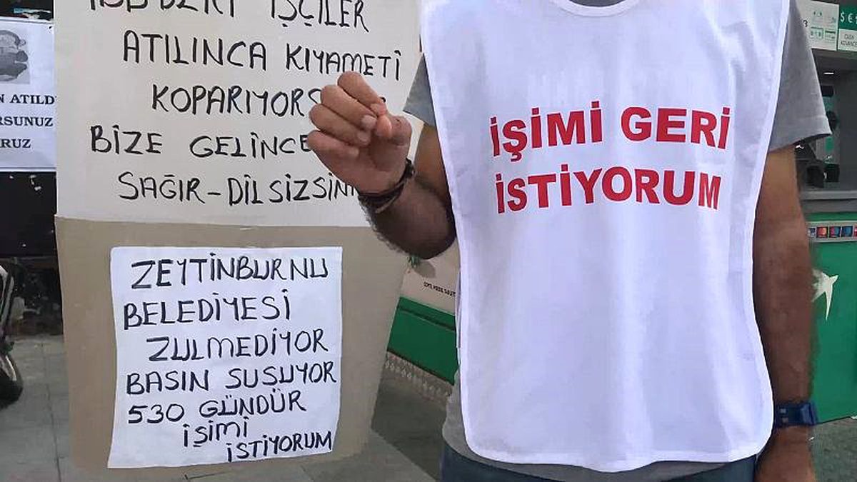 KHK ile işten atılan belediye çalışanı: İBB\'den çıkarılanlar işçiyse ben de işçiyim