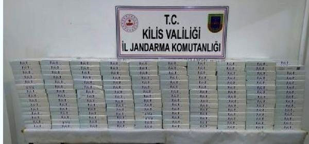 Kilis\'te kaçak sigaraya 1 gözaltı