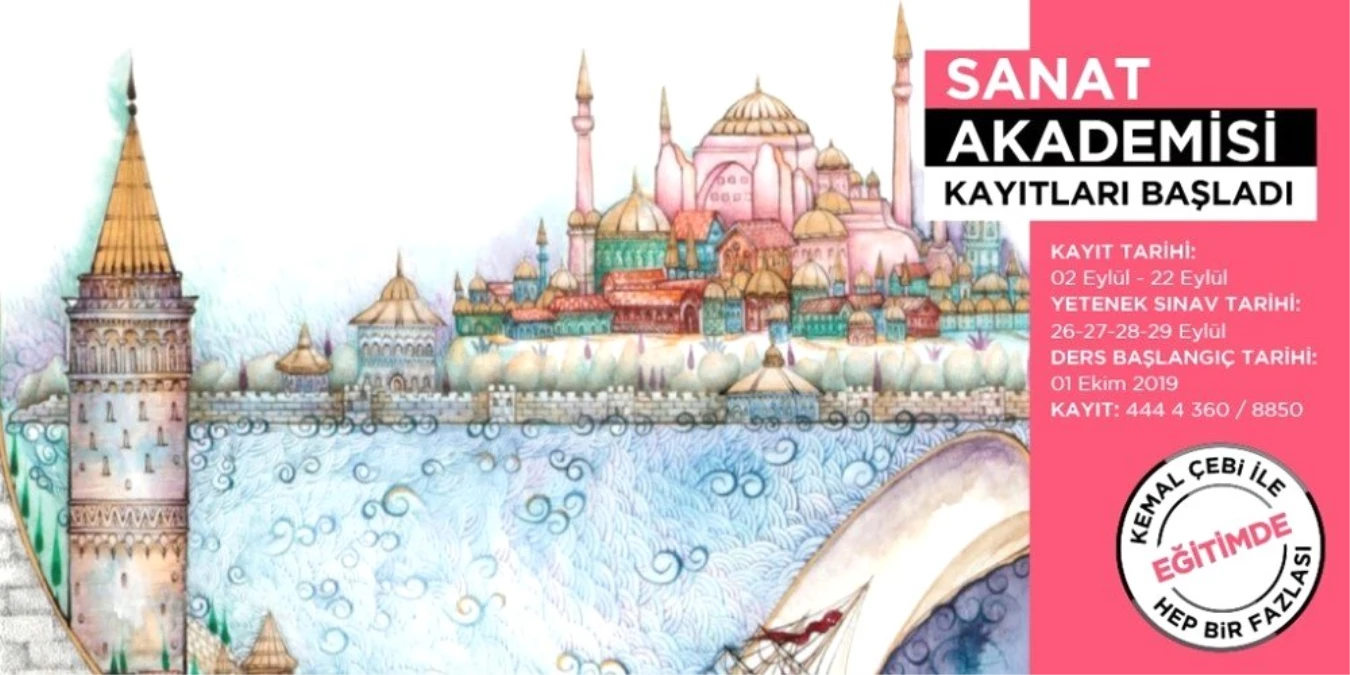 Küçükçekmece sanat akademisi kayıtları başladı