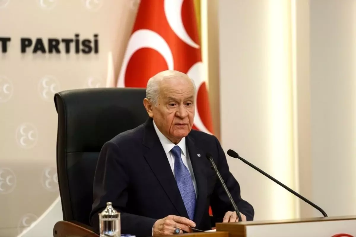 MHP Genel Başkanı Bahçeli\'den açıklamalar