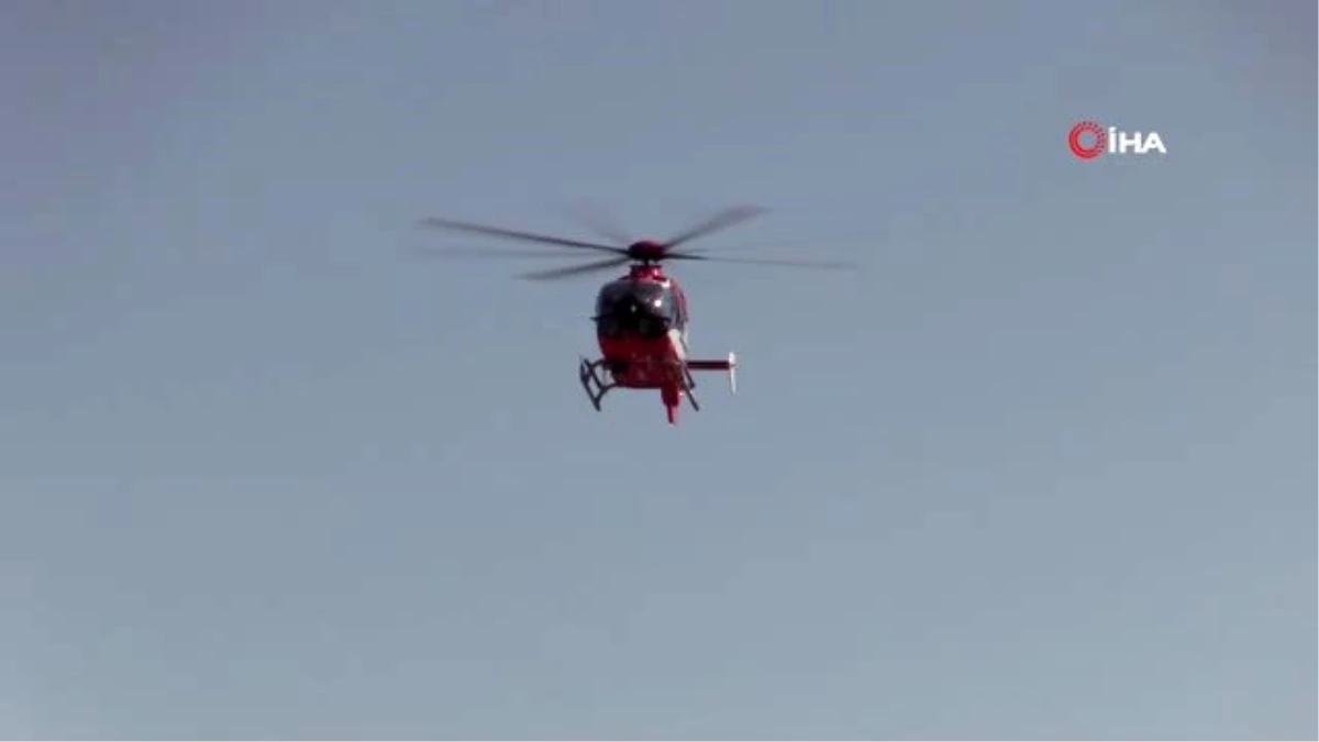 Niğde\'den ambulans helikopterle taşınan kalp Ankara\'da atacak