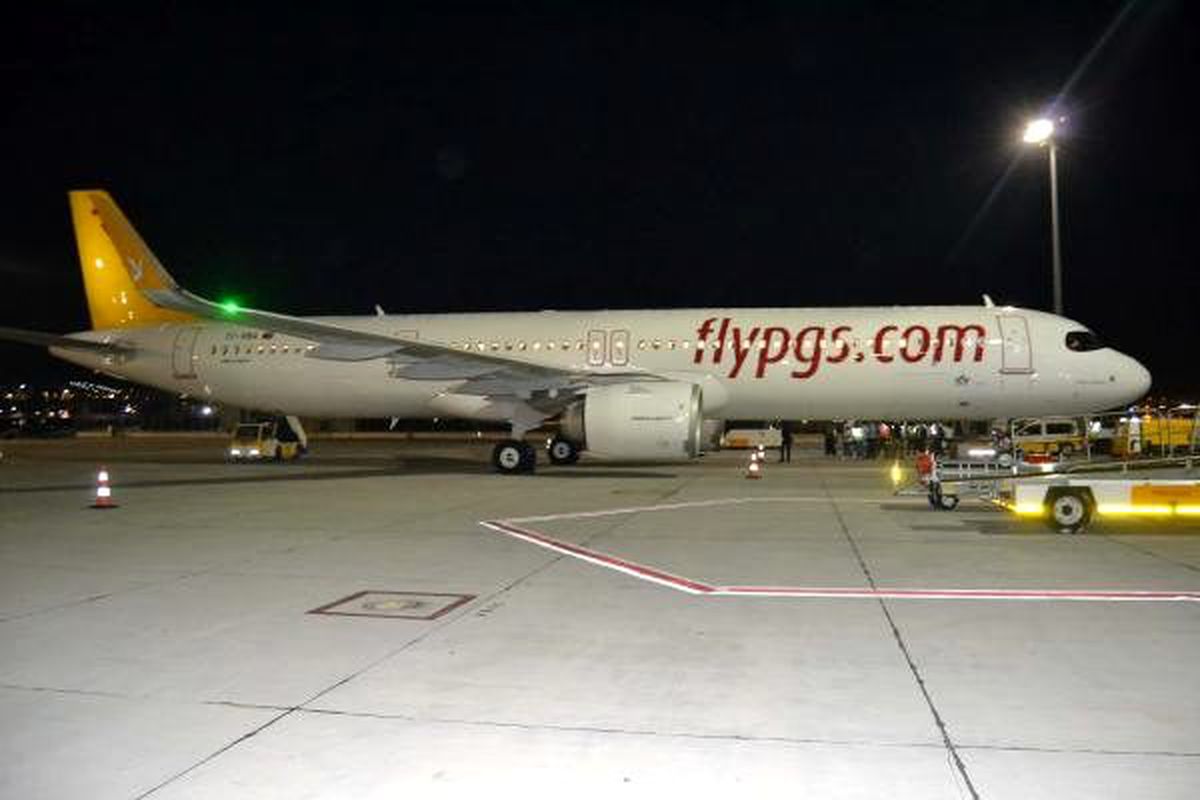 Pegasus\'un ilk a321 neo tipi uçağı filoya katıldı