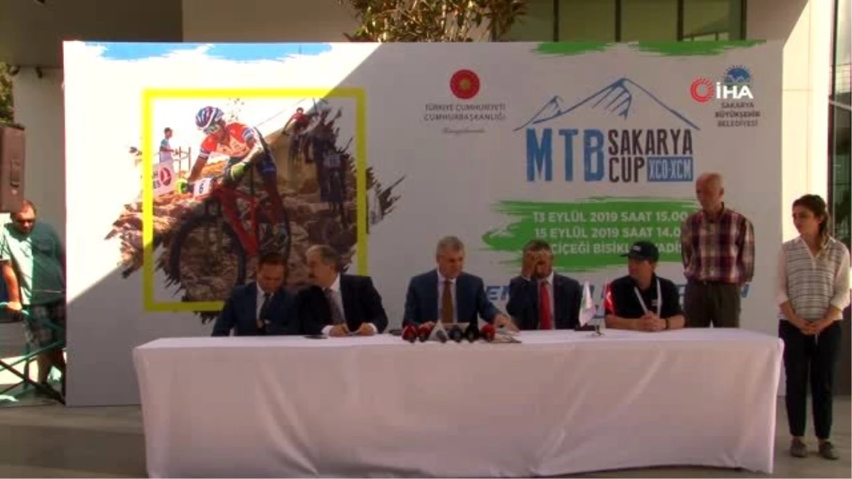 Sakarya\'da düzenlenecek olan MTB Cup yarışları öncesi basın toplantısı düzenlendi