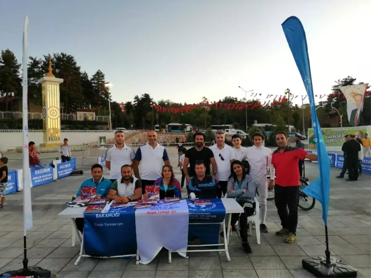 Spor sokağı ile 7\'den 70\'e spor