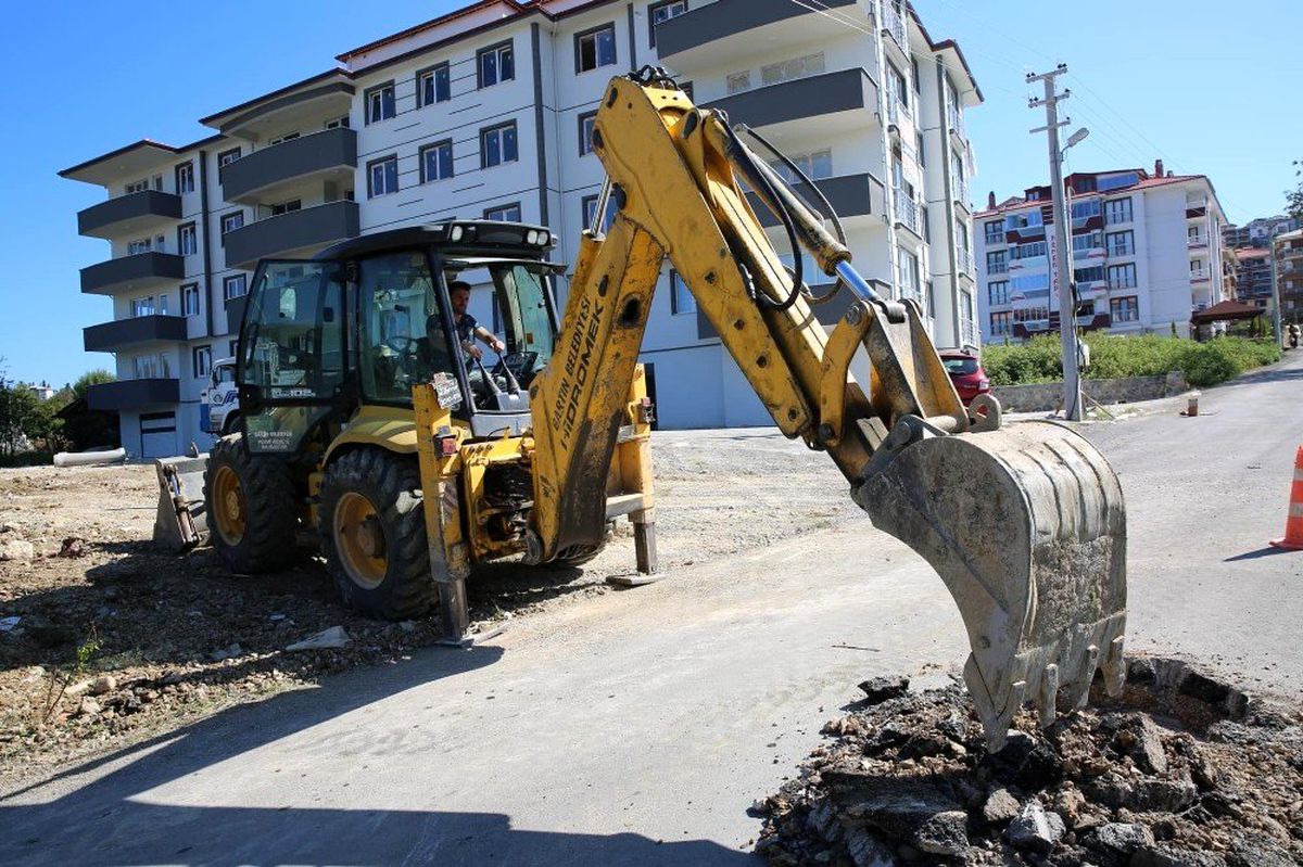 Yeni binaların altyapı ihtiyaçları karşılanıyor