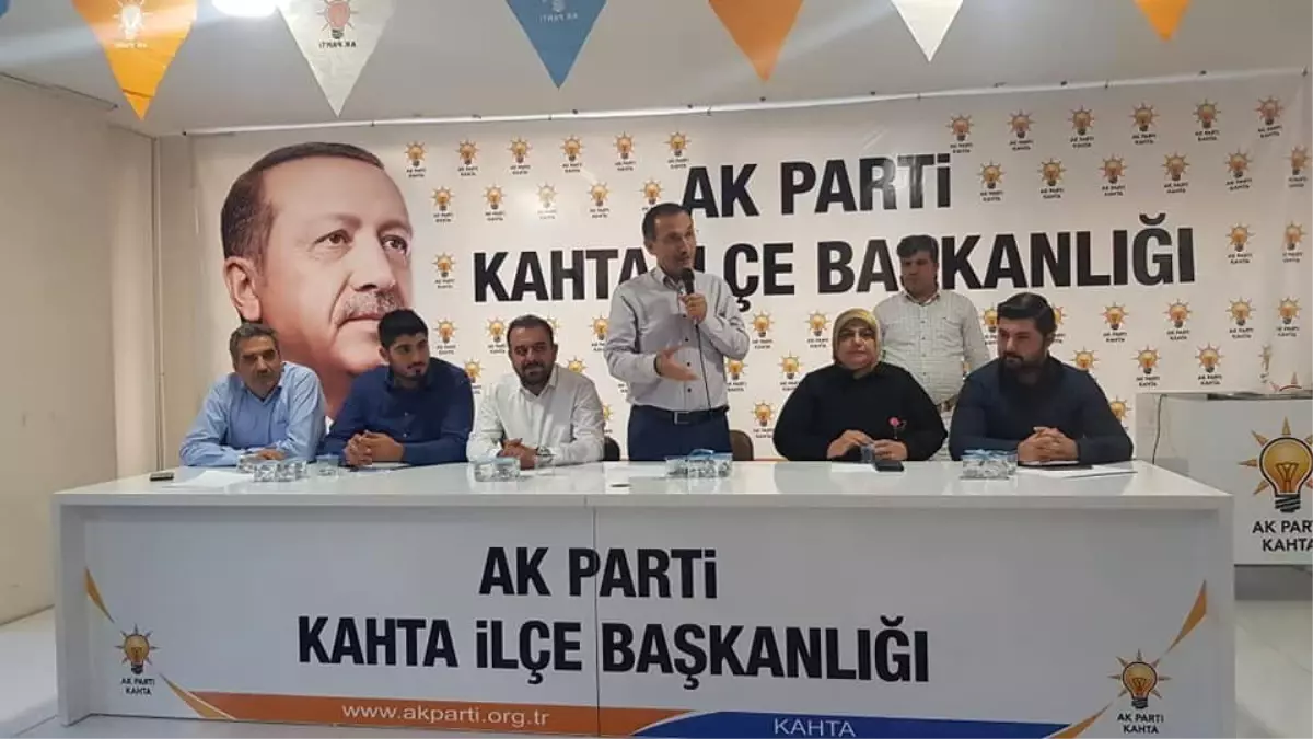 AK Parti Kahta\'da istişare toplantısı düzenledi
