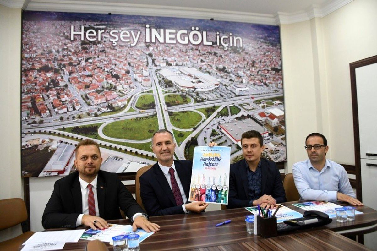 Avrupa Hareketlilik Haftası İnegöl\'de hareketli geçecek