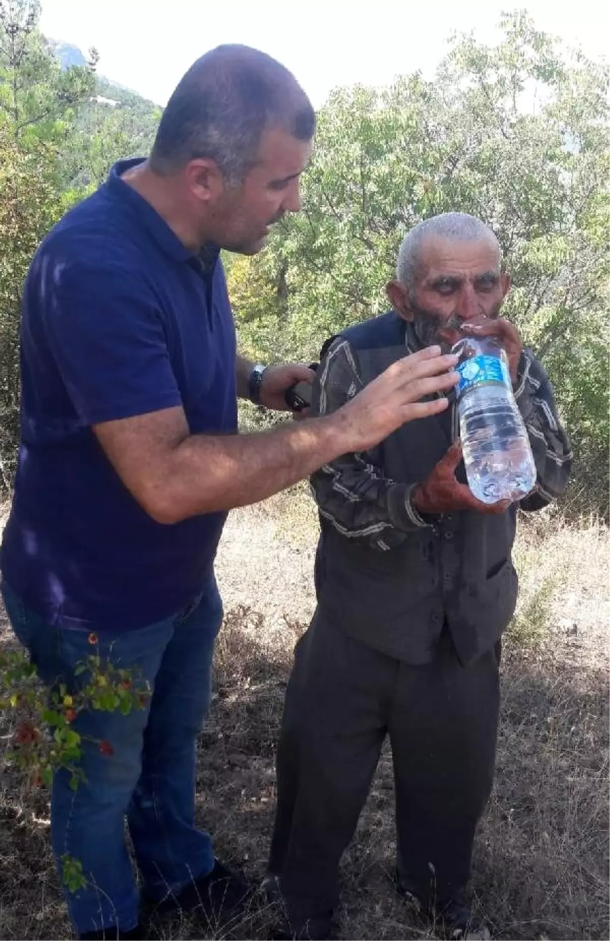 Kayıp alzheimer hastası, ormanda bitkin halde bulundu