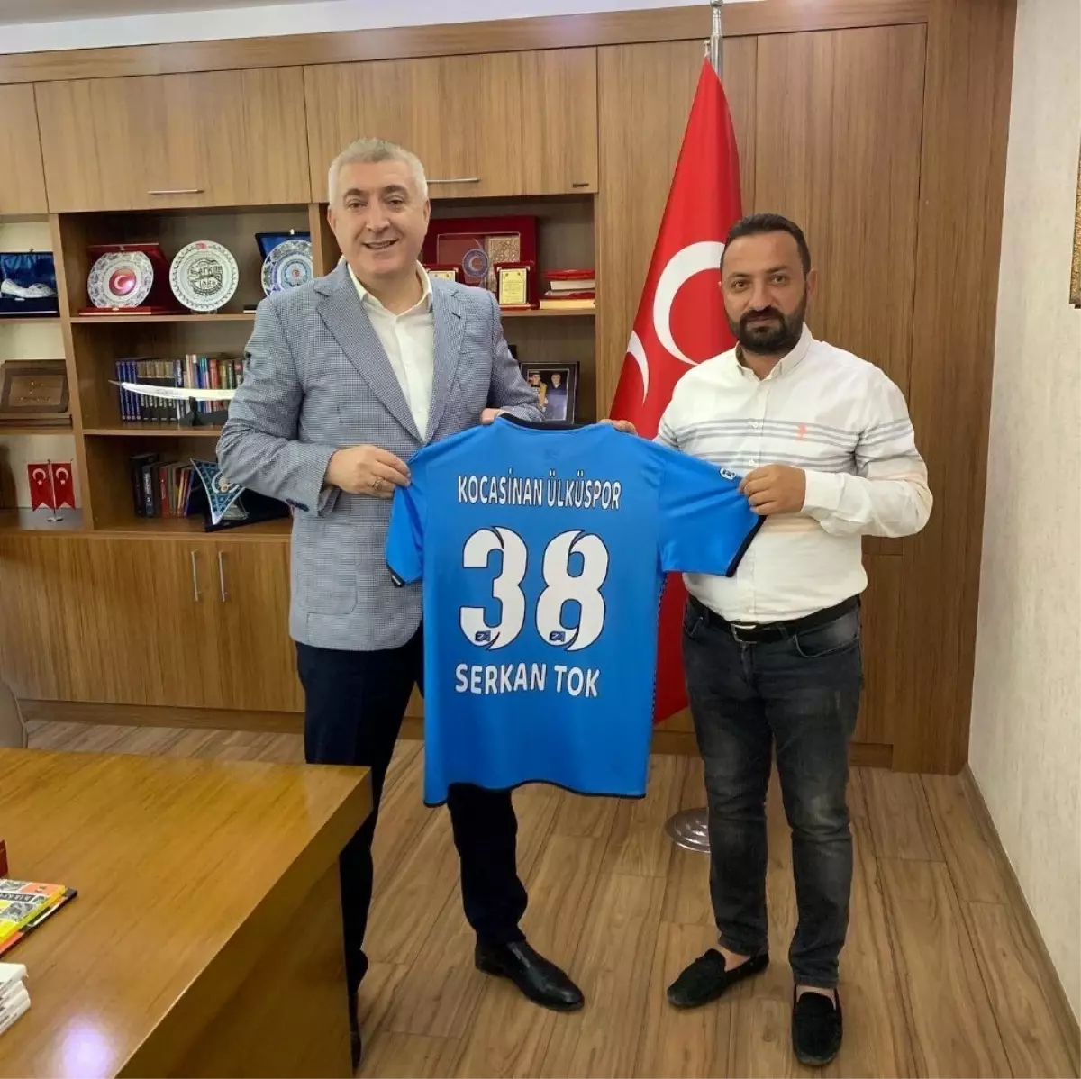 Kocasinan Ülküspor, Serkan Tok\'u ziyaret etti