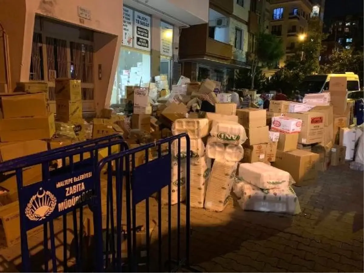 Maltepe\'de, kolonlarında çatlaklar oluşan bina boşaltıldı