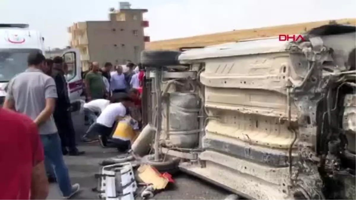 Mardin takla atan cipteki 6 kişi yaralandı