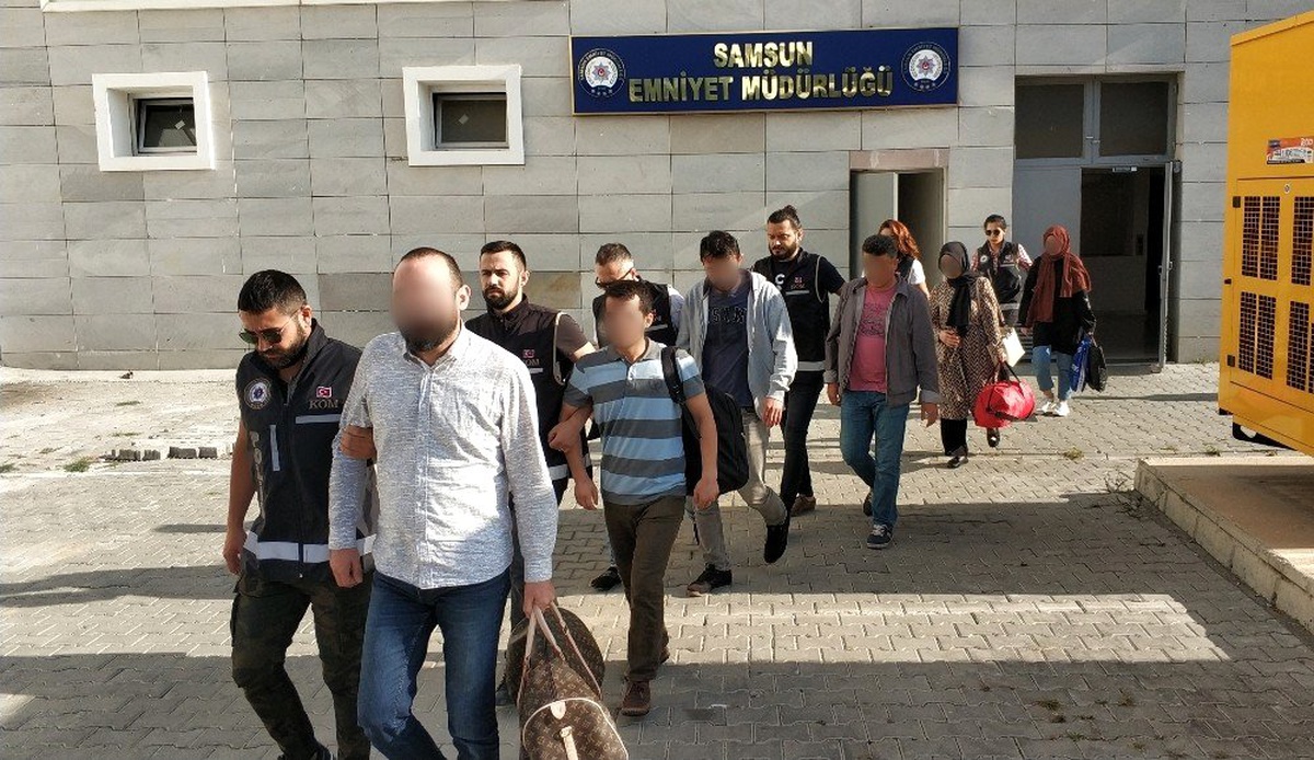 Samsun FETÖ\'den 6 zanlı adliyede
