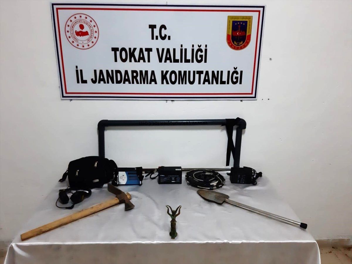 Tokat\'ta tarihi eser kaçaklığı operasyonu
