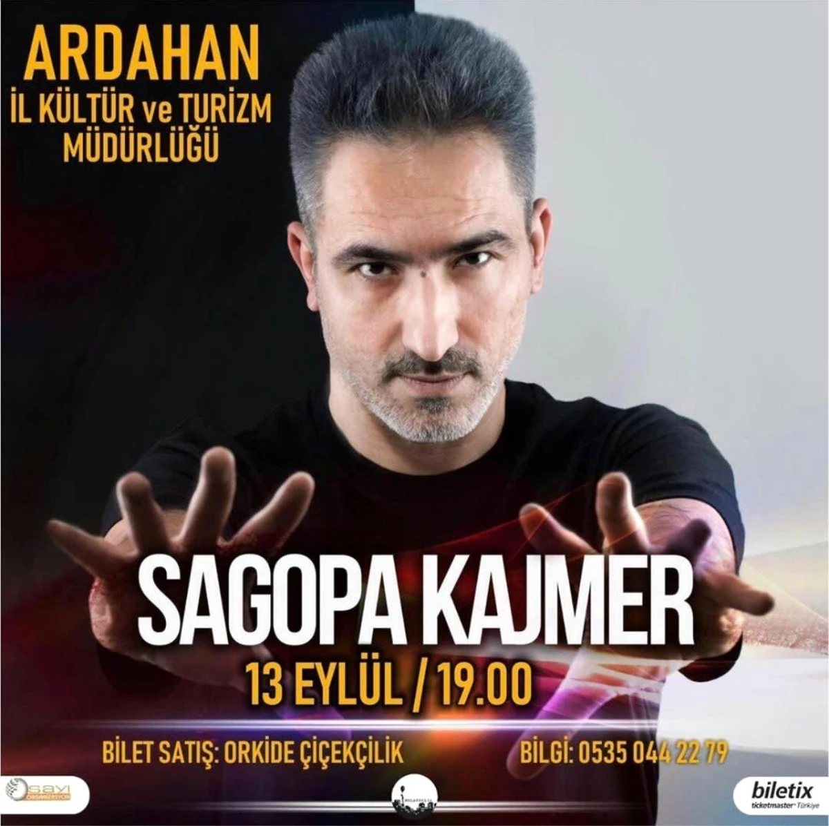 Ünlü Rapçi Sagopa Kajmer, Türkiye turnesine Ardahan\'dan başlıyor