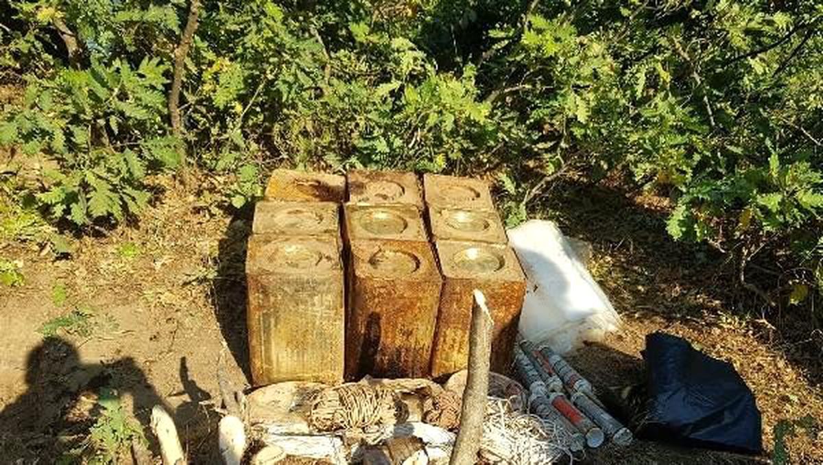 Bitlis\'te pkk\'nın 180 kilo patlayıcısı bulundu