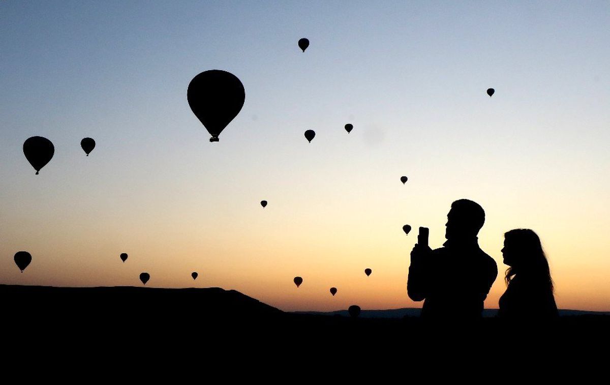Kapadokya\'da Pazar günü balon turları iptal edildi