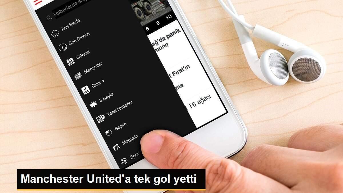 Manchester United\'a tek gol yetti