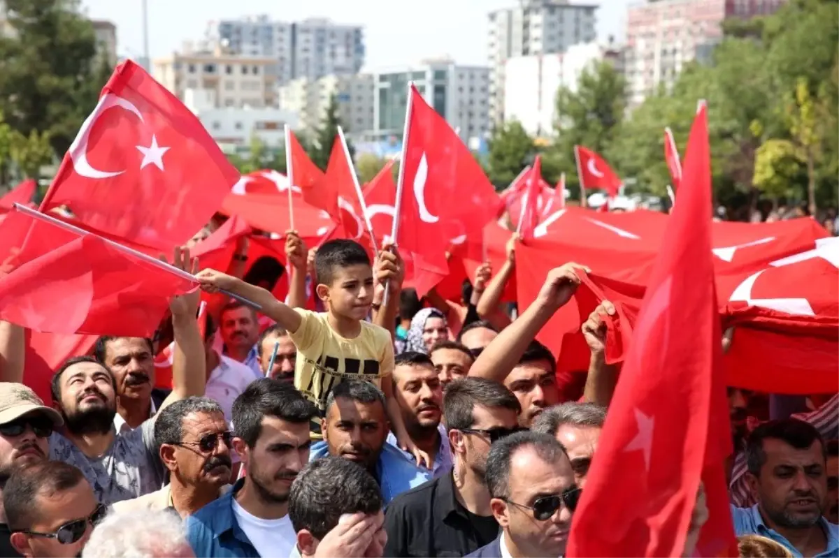 Mardin teröre karşı tek yürek oldu