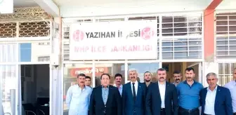 MHP'den Yazıhan ilçesine ziyaret