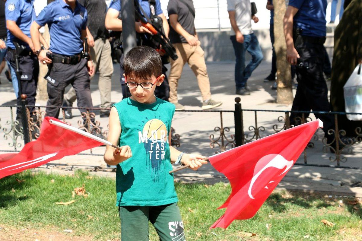 Siirt\'te teröre tepki yürüyüşü