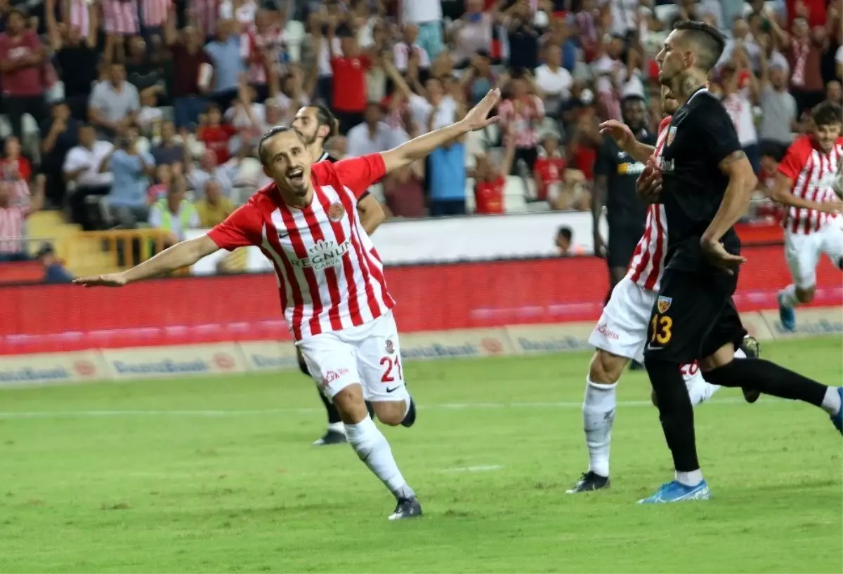 Süper Lig: Antalyaspor: 2 - İstikbal Mobilya Kayserispor: 2 (Maç sonucu)