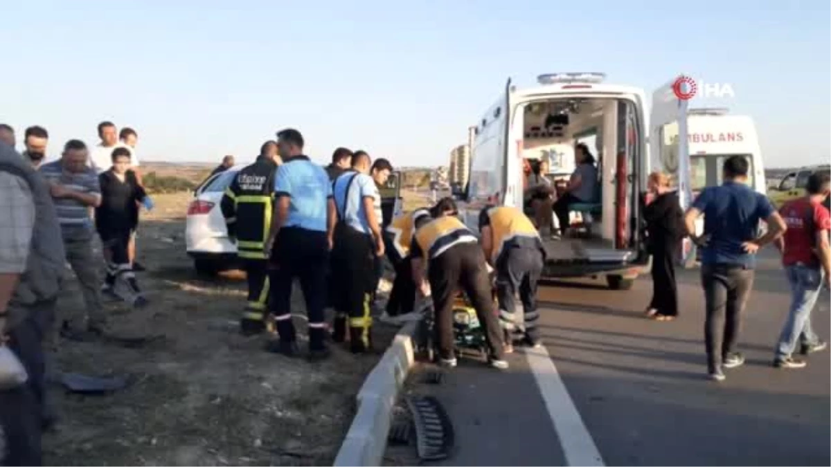 Tekirdağ\'da trafik kazası: 8 Yaralı