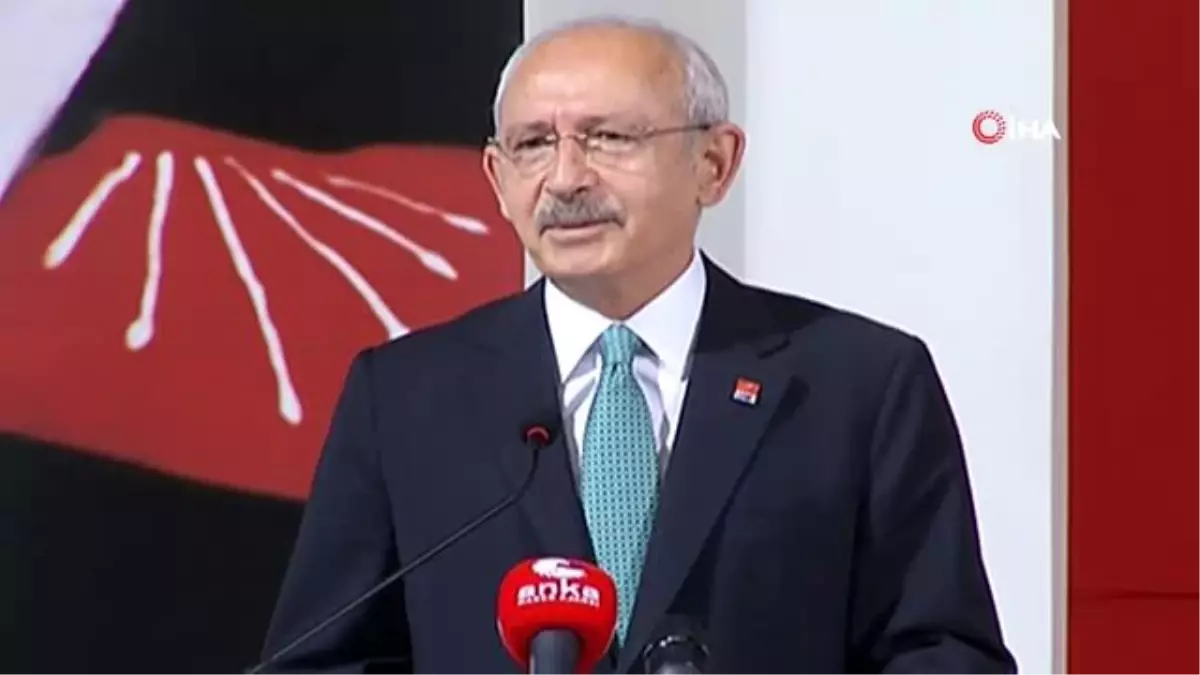 CHP Genel Başkanı Kılıçdaroğlu, Parti Meclisi Toplantısı öncesinde konuştu