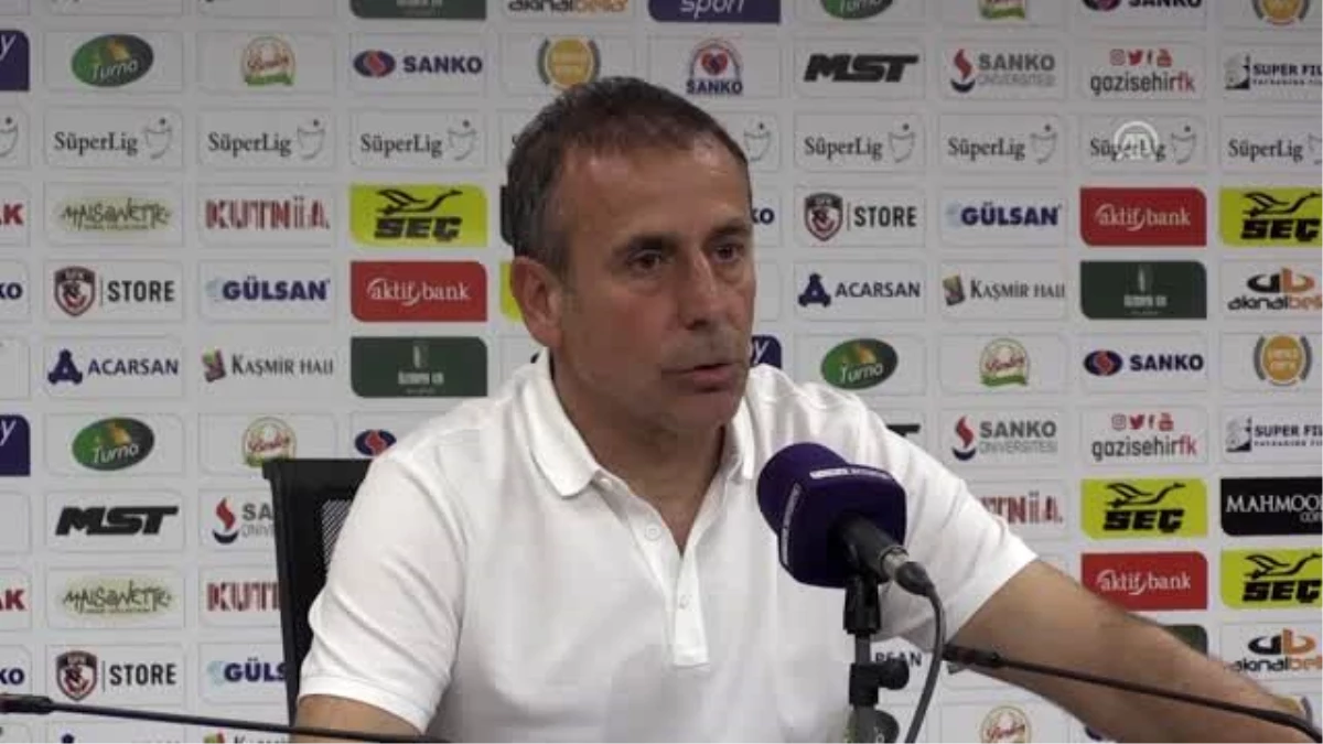 Gazişehir Gaziantep - Beşiktaş maçın ardından - Beşiktaş Teknik Direktörü Abdullah Avcı
