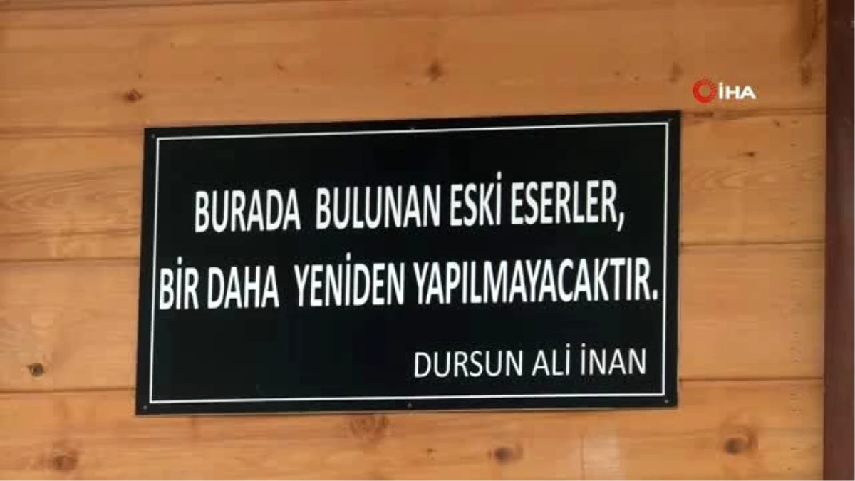 Şekil verdiği ağaçları sanata dönüştürerek müzede sergiliyor