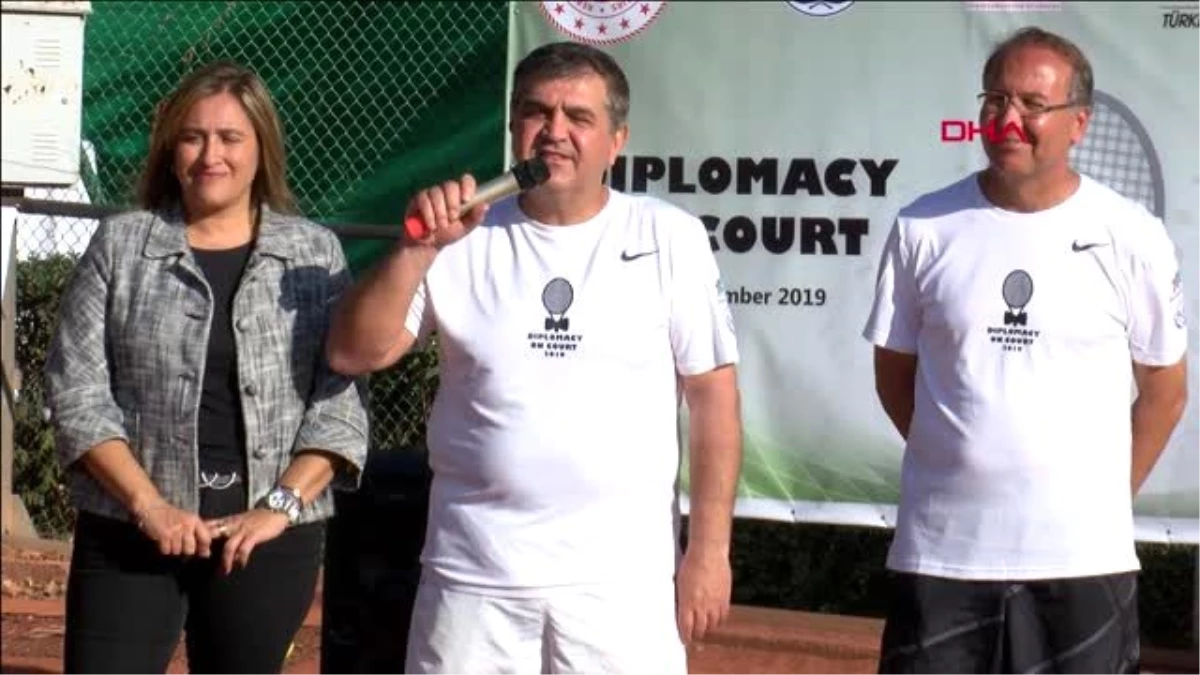 Spor kortta diplomasi 2019 tenis turnuvası sona erdi