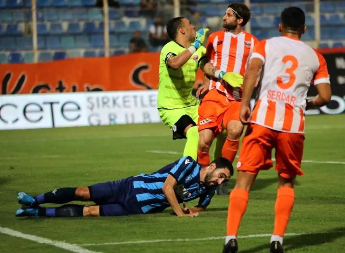 TFF 1. Lig: Adanaspor: 0 - Adana Demirspor: 0 (İlk yarı sonucu)