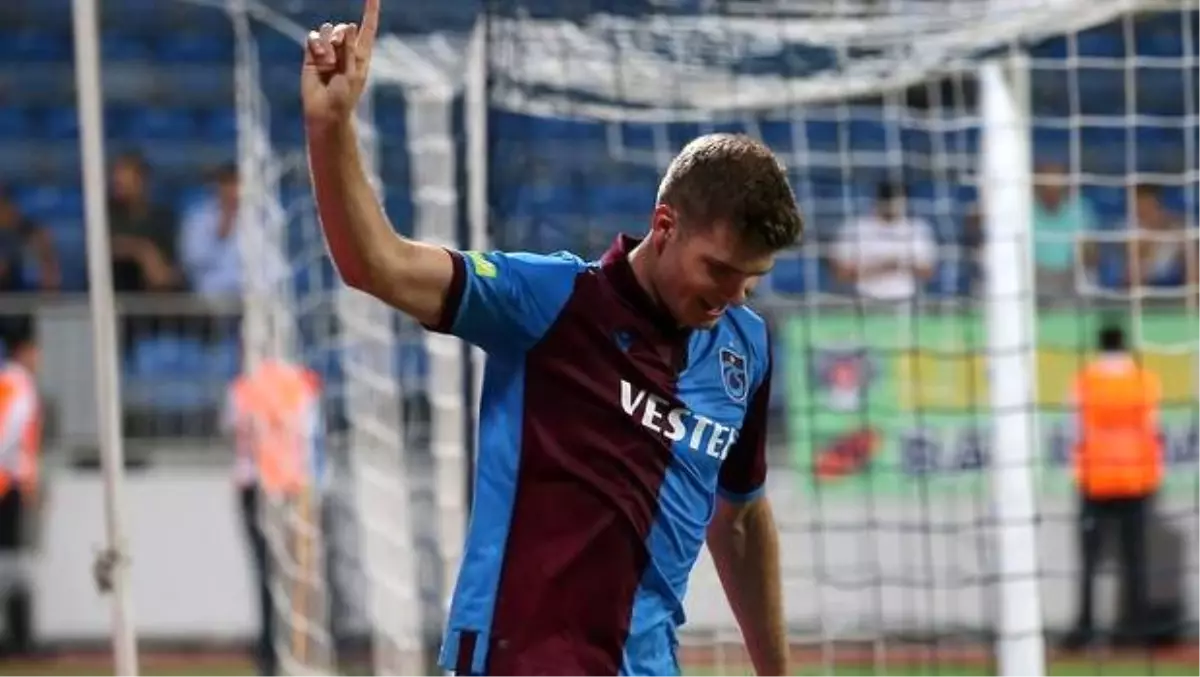 Trabzonspor\'da Alexander Sörloth fark attı