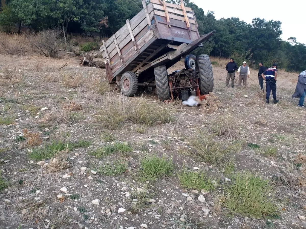 Traktörün altında kalan şahıs hayatını kaybetti