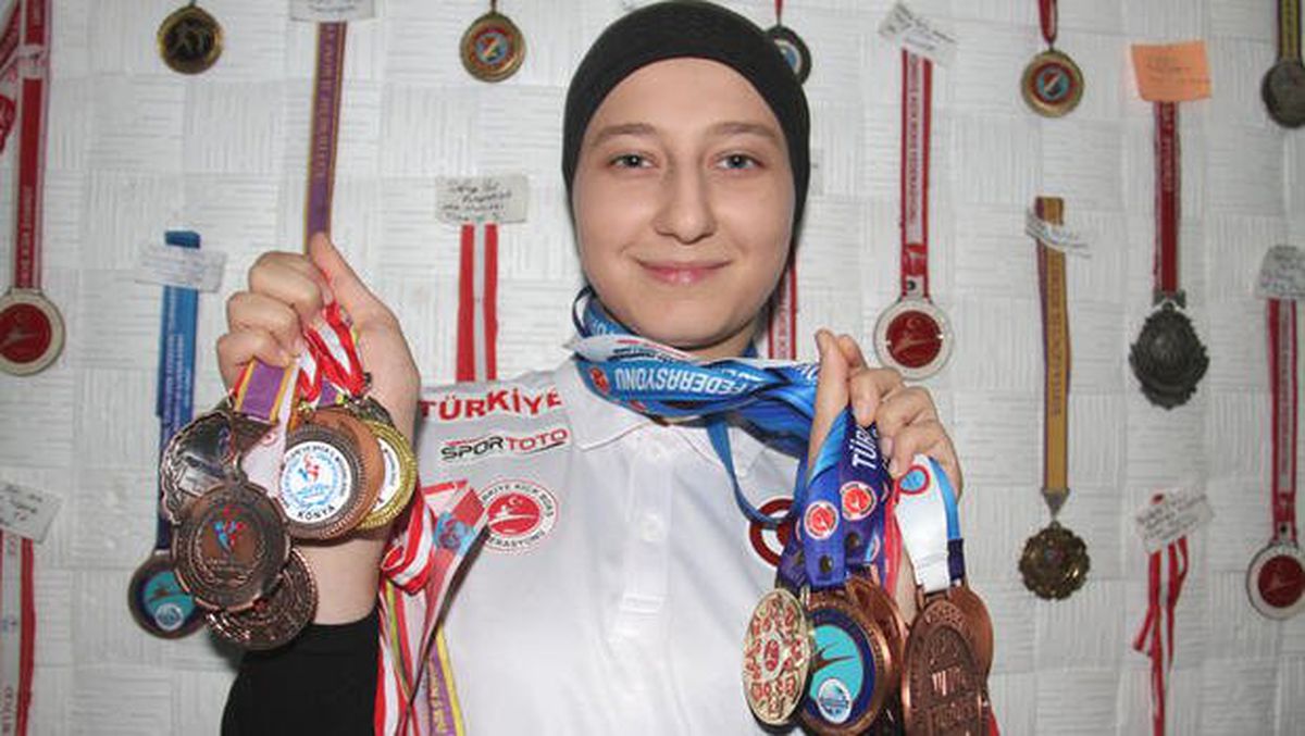 3,5 yıla 15 madalya sığdırdı