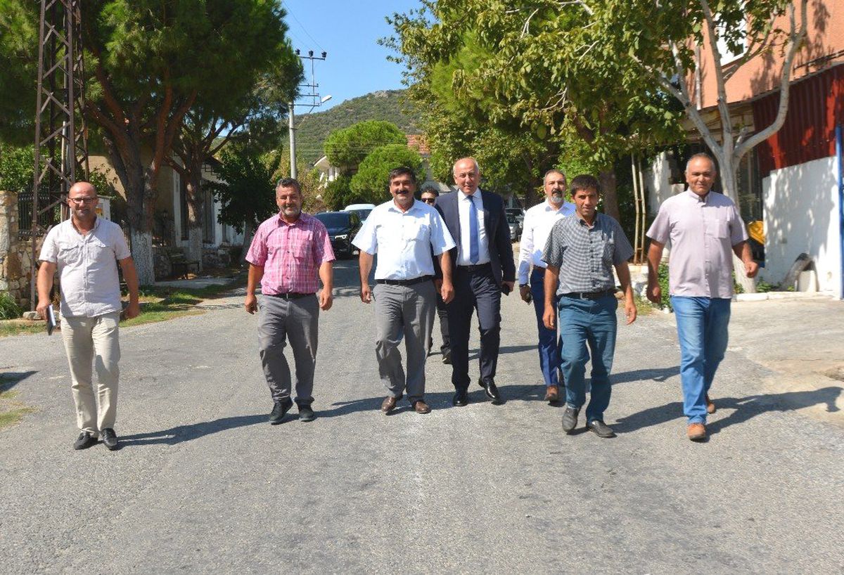 Başkan Tuncel\'den Yuvaca Mahallesi\'nde İnceleme yaptı
