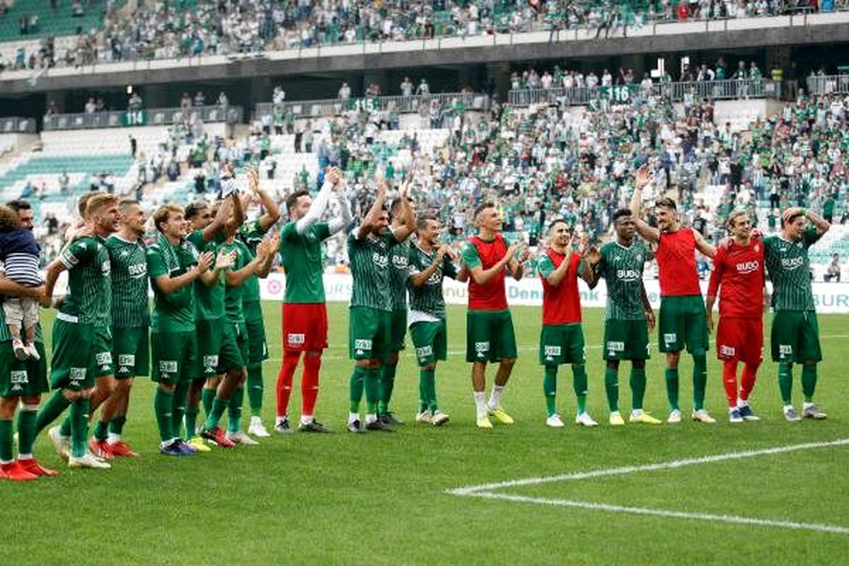 Bursaspor\'da yüzler gülüyor