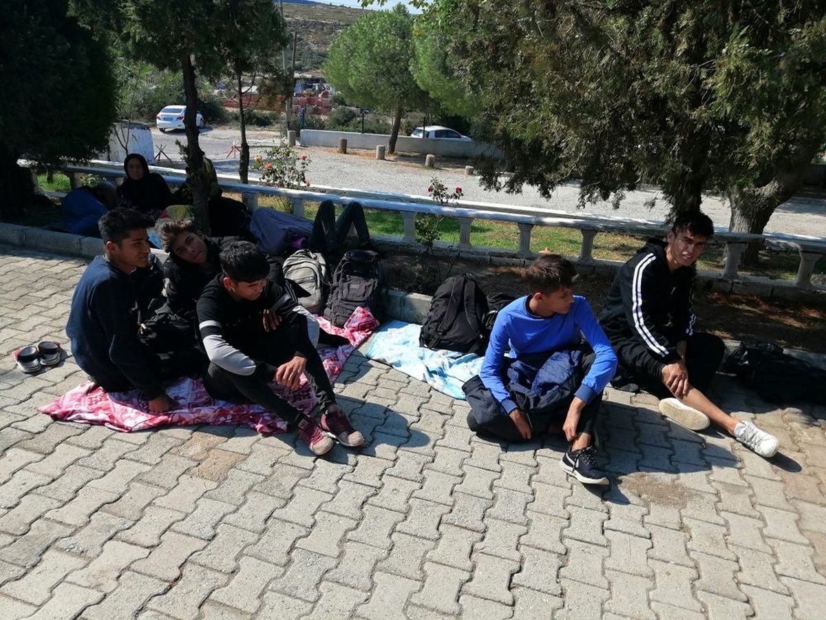 Çanakkale\'de 45 mülteci yakalandı