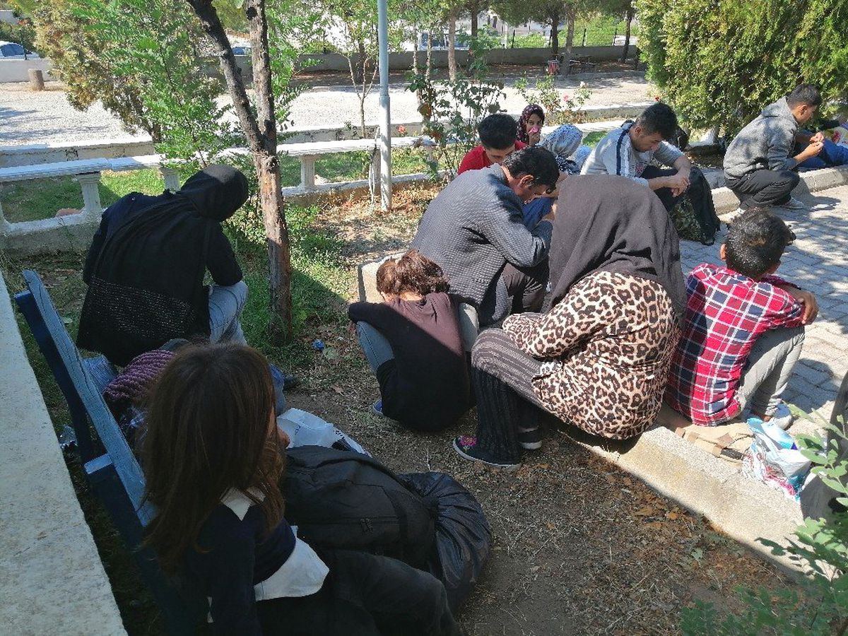 Çanakkale\'de 45 mülteci yakalandı