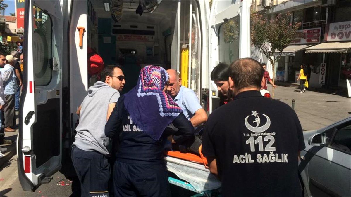 Çorlu\'da trafik kazası: 1 yaralı