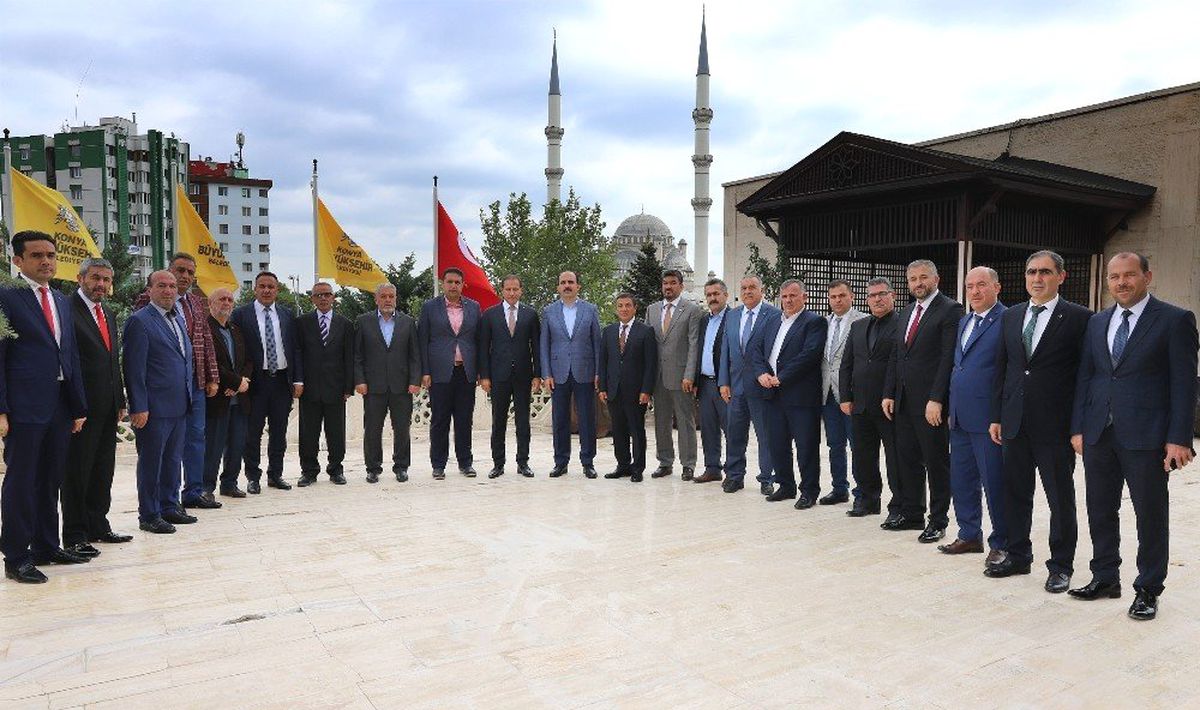 Esnaf Odalarından Başkan Altay\'a Ahilik Haftası ziyareti