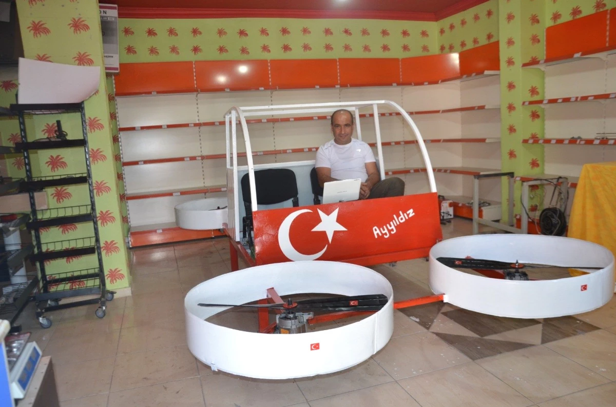 Evdeki çamaşır makinesinden uçan araba yapan Siirtli vatandaş Erdoğan\'a seslendi